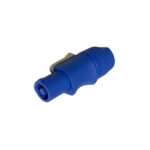 Conector Powercon Azul 4 contactos. Gbr