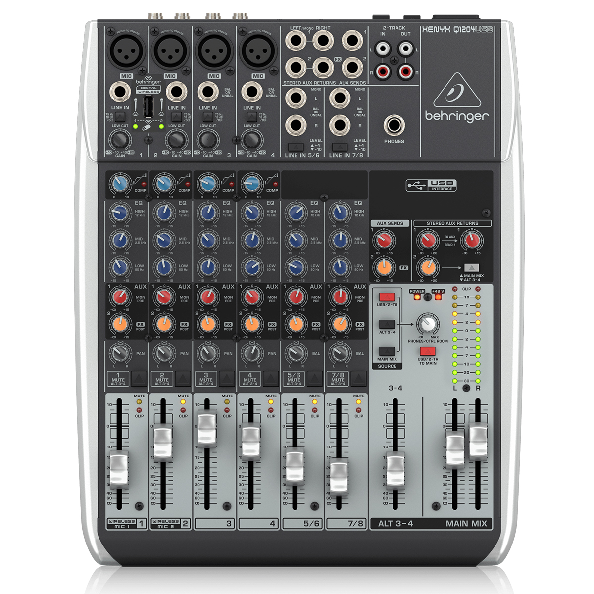 1 Consola Xenyx Q1204USB. Behringer - Imagen 1