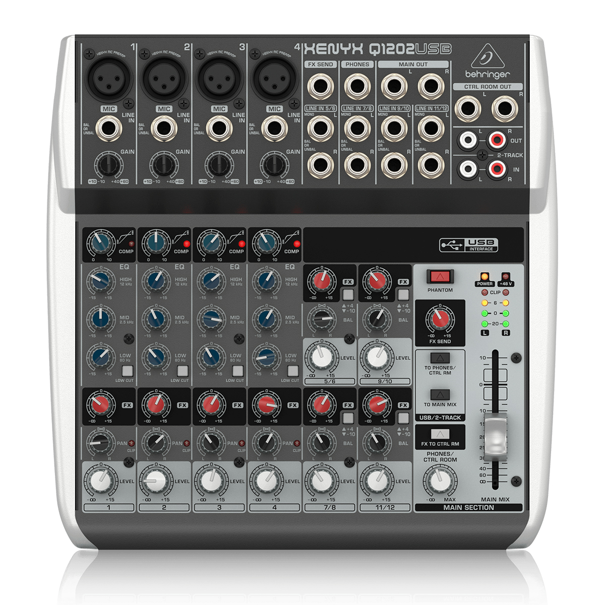 1 Consola Xenyx Q1202USB. Behringer - Imagen 1