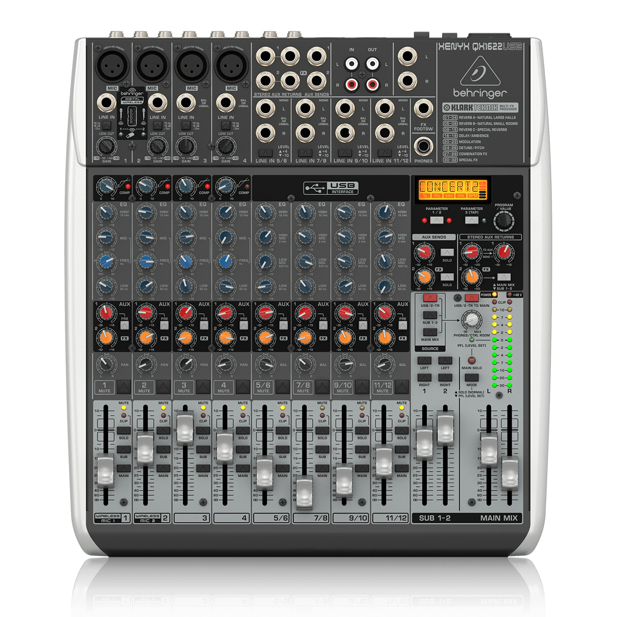 1 Consola Xenyx QX1622USB. Behringer - Imagen 1