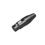 Conector XLR Canon Hembra SCSF3-BG. Seetronic.