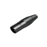 Conector XLR Canon Macho SCSM3-BG. Seetronic
