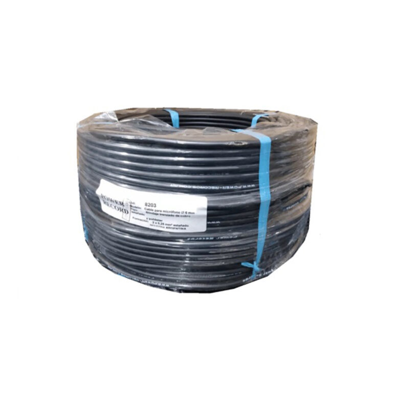 Rollo de Cable XLR 50 Mtr. Plugtech - Power Records