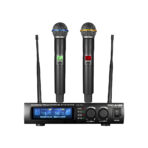Microfono Inalambrico Doble UF-112. Pro Bass