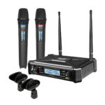 Microfono Inalambrico Doble UHF-600PRO. SKP