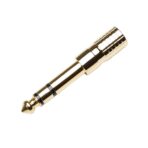 Adaptador Miniplug 3.5mm Hembra a Macho 6.33mm (7543 G). Adam Hall