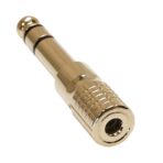 Adaptador Miniplug 3.5mm Hembra a Macho 6.33mm (7543 G). Adam Hall - Imagen 2