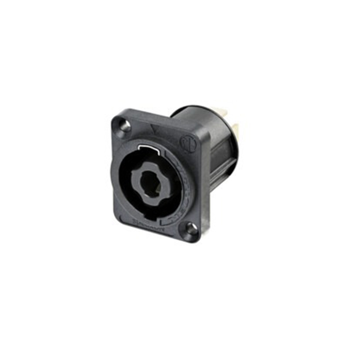 1 Conector Speakon Chasis Cuadrado NL4MPXX. Neutrik - Imagen 1
