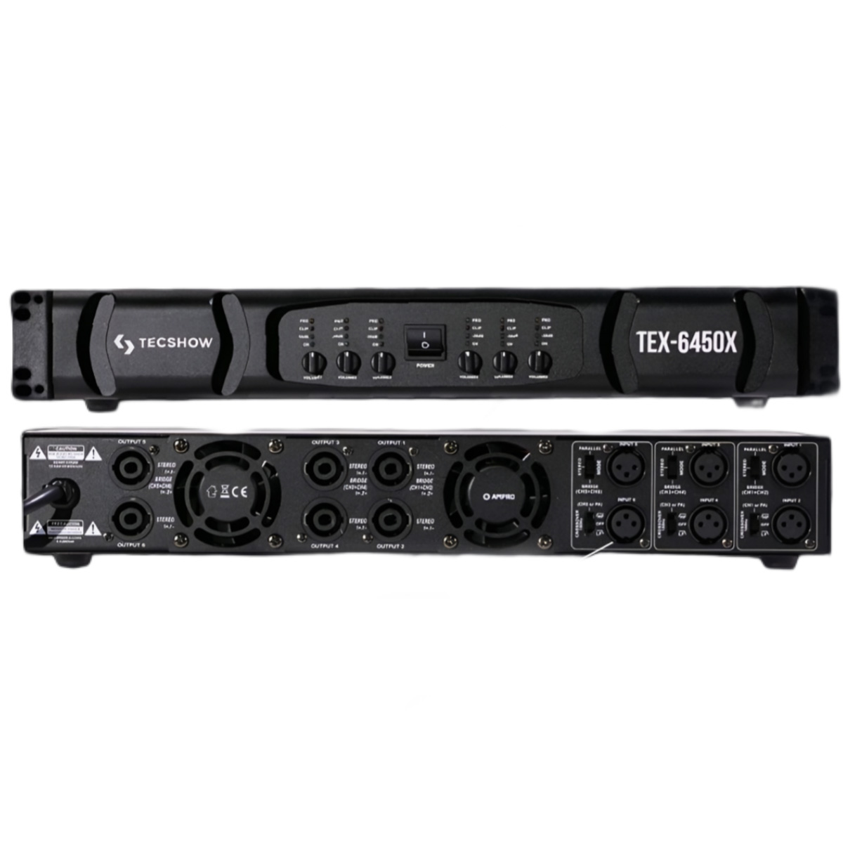 4 Potencia Digital TEX-6450X. Tecshow - Imagen 1