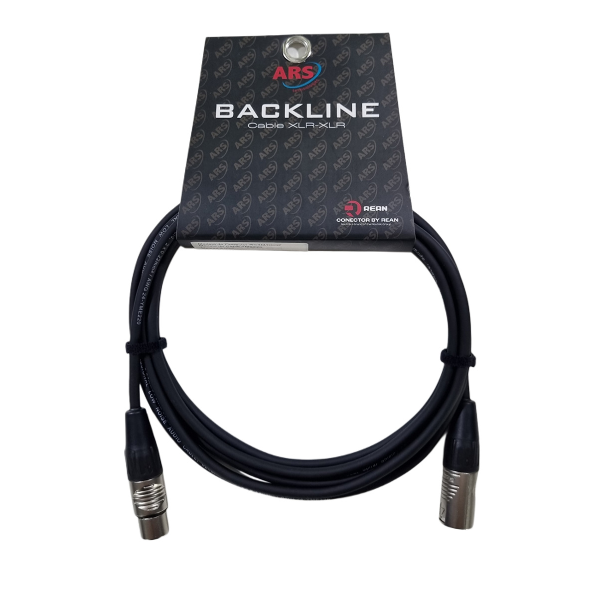 1 Cable Audio XLR R-YME220-3 3M. Rean - Imagen 1
