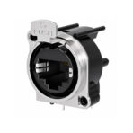 Conector RJ45 Metálico Chasis SE8FBH. Seetronic
