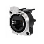 Conector RJ45 Metálico Chasis SE8FBH. Seetronic