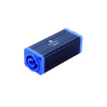 Adaptador Prolongador Powercon Azul a Azul SAC3MMA. Seetronic