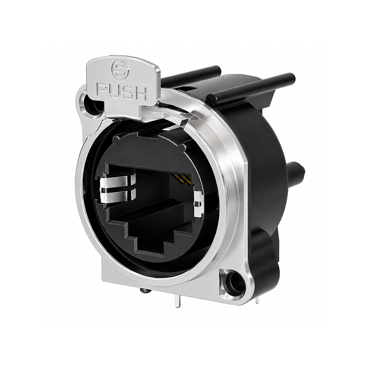 1 Conector RJ45 Metálico Chasis SE8FBH. Seetronic - Imagen 1